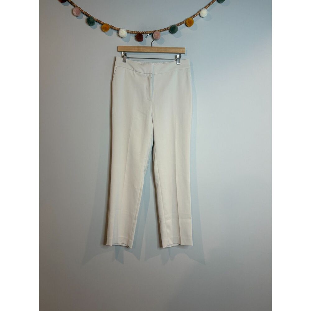 Quince Stretch Crepe Ankle Pants in Sand